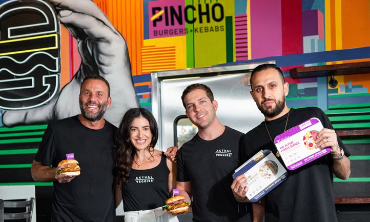 PINCHO Partners With Actual Veggies To Give Its Vegetarian Burger a Glow Up